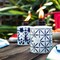 Tiki TIKI Blue/White Glass 5.75 in. Tiedye Tabletop Torch 1 pc 1120101 - alternate 8